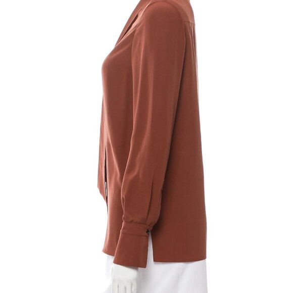 Chloé Silk Button-Up Top - size S /US4 / FR36 - Picture 2 of 4